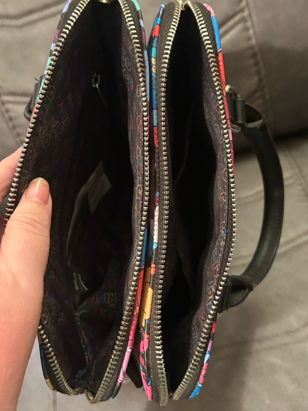 Loungefly Multicolor Disney Aristocats Satchel with Black Trim - Picture 10 of 16